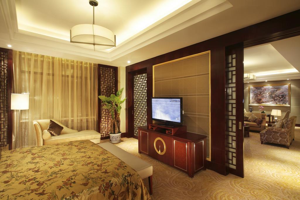 Ningwozhuang Hotel לנז'ו חדר תמונה